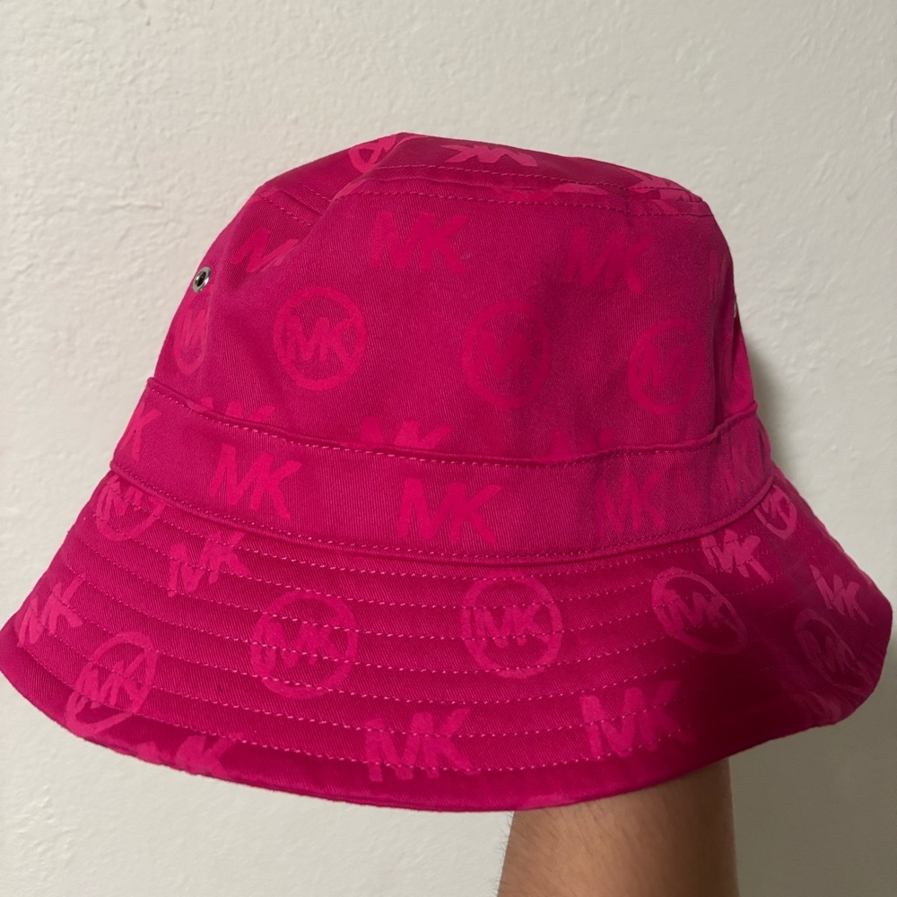 Michael Kors Pink Bucket Hat